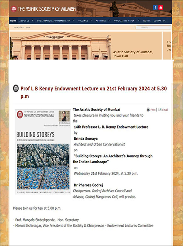 Prof L B Kenny Endowment Lecture